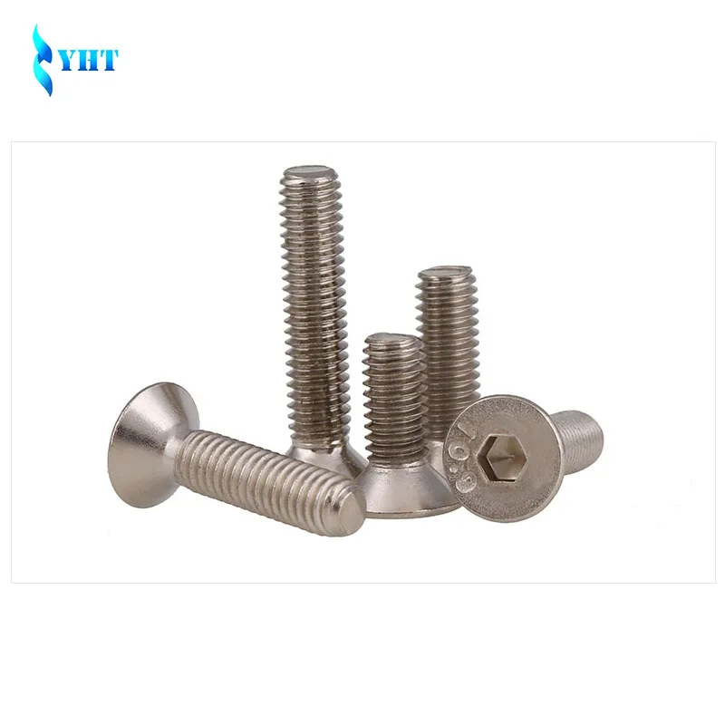 DIN7991 304 нержавеющая сталь M2 M2.5 M3 M4 M5 M6 шестигранные винты с потайным креплением