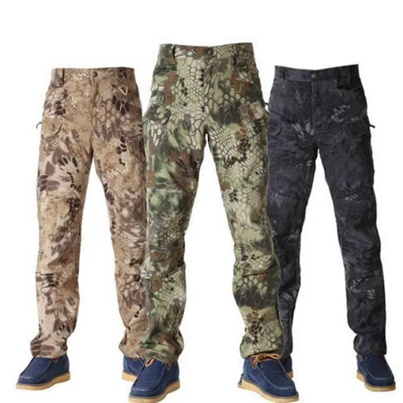 Military Outdoors Urban Tactical Pants IX7 Men s Cargo Combat Pants helikon swat Trainning Pants Cotton