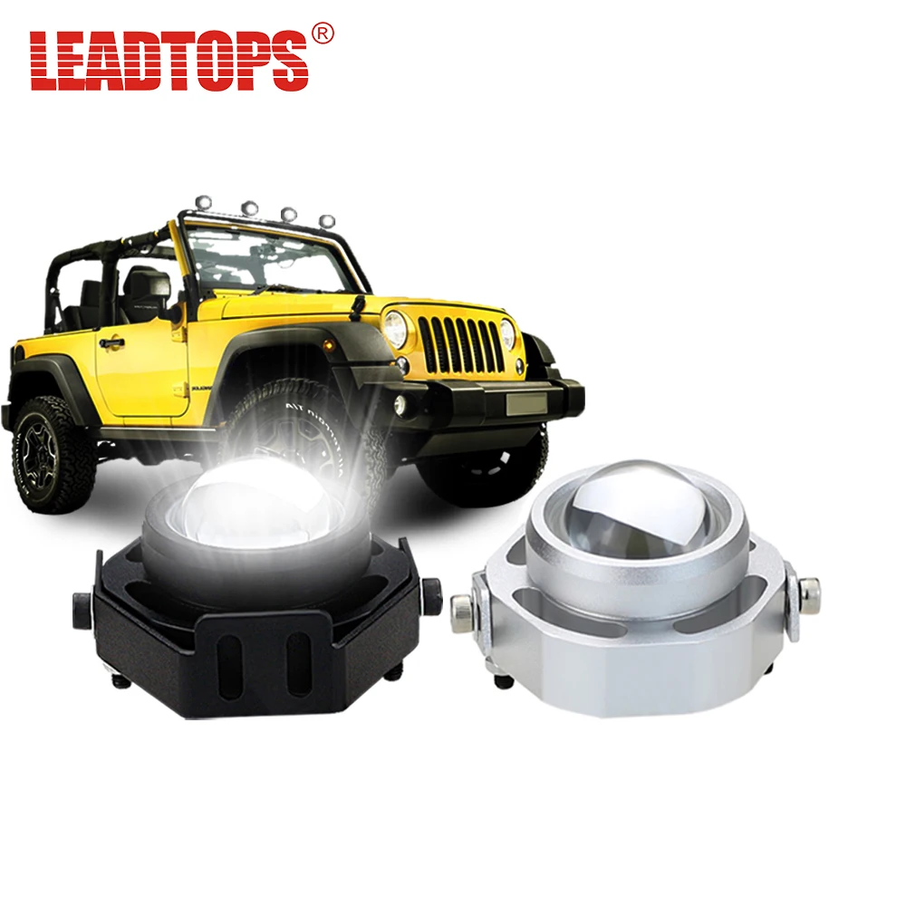 LEADTOPS 2 шт. светодиодный DRL автомобильный противотуманный светильник s