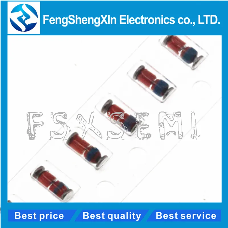 

100pcs/lot LL4148 1N4148 1206 LL34 sod-80 Switching Diodes