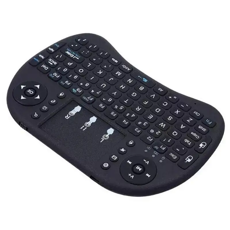 Новая i8 английская версия 2,4 ГГц Беспроводная клавиатура Air mouse Teclado ручной для Android tv BOX PC с беспроводным приемником