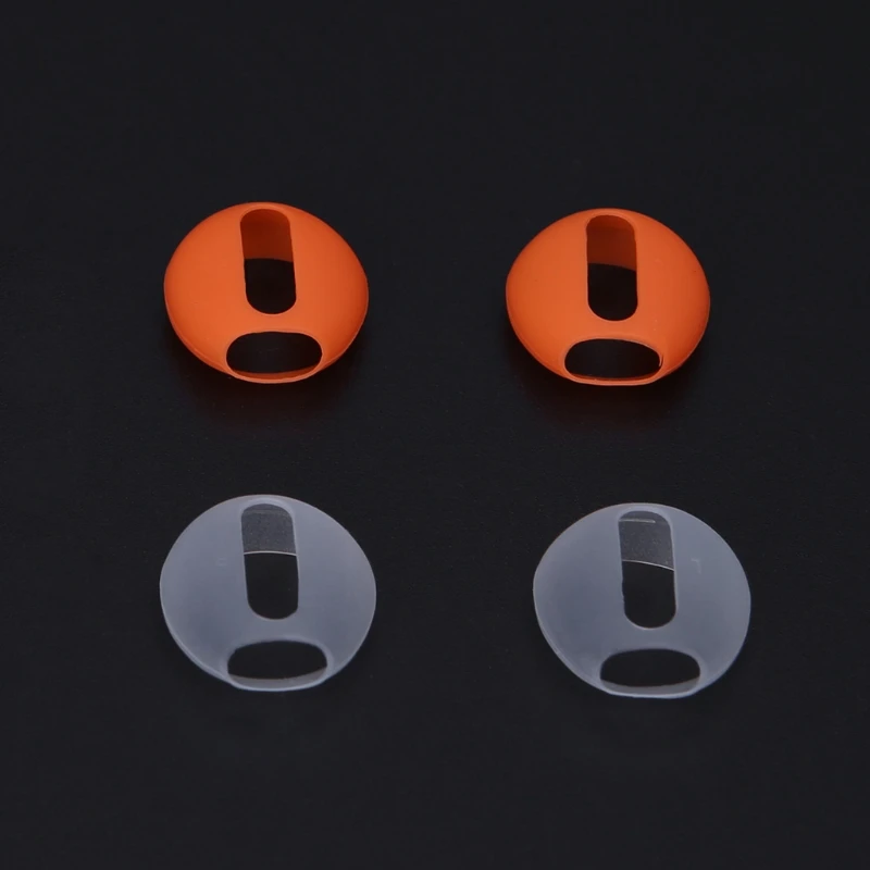 

ALITER 2pairs Upgraded Super Thin Silicone Earbuds Cover For Airpods for iPhone X 8 7 6 6S Plus 5 5S SE EarPods