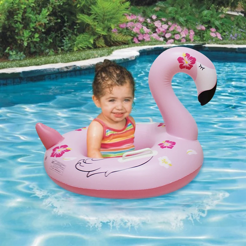 Kids Inflatable Pool Float Swimming Ring Seat Boat Baby Airplane Design