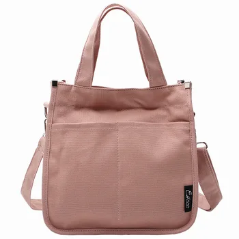 

2019 New Shoulder Bag Ladies Retro Handbag Student Canvas Diagonal Bag Girl Tablet Bags Tote Handbags Ladies Hand Bags