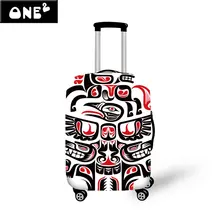 Fashionable Totem Baggage Cover Apply to 22-26 Inch Suitcase Elastic Travel Luggage Dust Covers