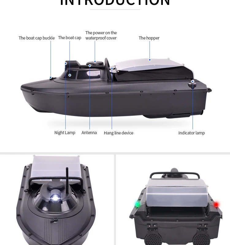 Джабо новая модель 2ag приманки лодка лески доставки Лодка Bait с GPS