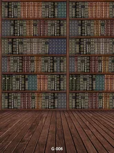 Vinyl backdrops Customized computer Printed Bookshelf photography background for photo studio background 5X8 G-006 10x16ft wedding room seamless vinyl photography backdrops computer printed cm5269 golden castle background for photo studio
