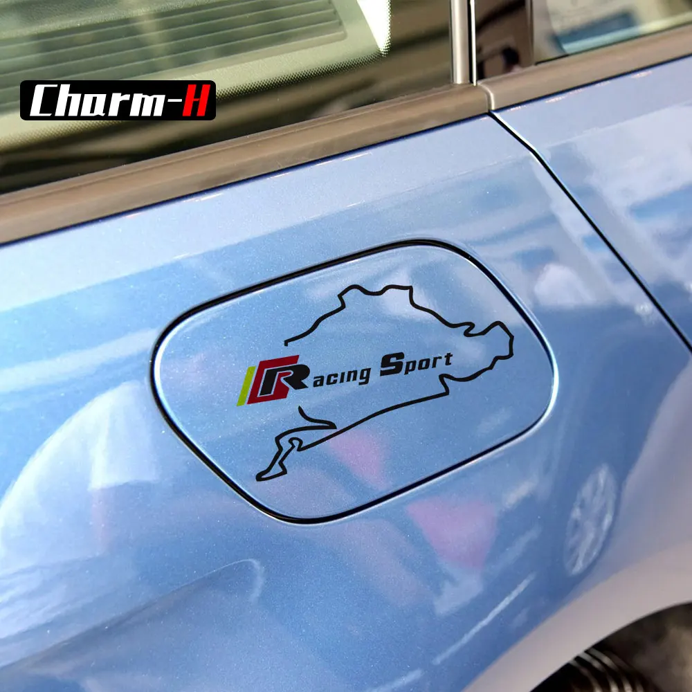 سيارة غطاء خزان الوقود ملصقا صائق سباق الرياضة لفولكس واجن جولف 5 6 7 بولو باسات B5 B6 B7 تيغوان شيروكو CC بورا MK4 MK5 MK6 سيارة غطاء خزان الوقود ملصقا صائق سباق الرياضة لفولكس واجن جولف 5 6 7 بولو باسات B5 B6 B7 تيغوان شيروكو CC بورا MK4 MK5 MK6