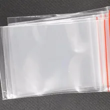 100 шт./лот пластиковый пакет для ювелирных изделий 5x7/6x4 см с застежкой-молнией, пластиковые пакеты для хранения
