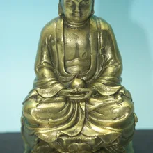 Тонкий старинный фарфор, уникальный медный резной латта статуя Гуаньинь классический, керамический домашний декор, художественная коллекция, латунь