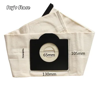

Fry's Store Universal Vacuum Cleaner Bags Washable Dust Bag for Rowenta ZR814 Karcher,HR6675,Fif,Wirbel,Soteco,Foma Cloth bags