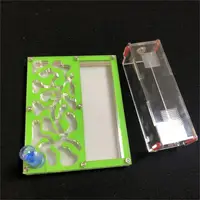 150mm x 110mm probówka wilgoci duża przestrzeń gniazdo mrówek, farma mrówek akrylowych, mrówki owadów dom willa mrówki ekologiczne warsztaty 3