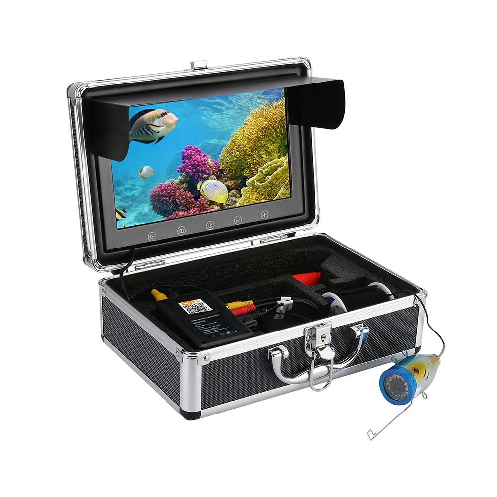 Видеокамера GAMWATER для подводной рыбалки 10 дюймов 720P 20 м 30 м|fishing underwater|fishing monitorfishing