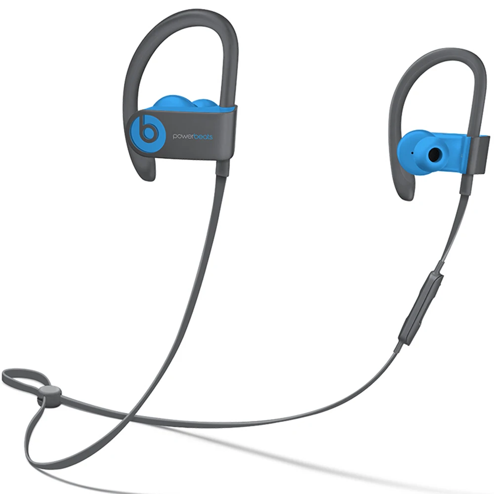 Beats Powerbeats 3 беспроводные BT наушники музыкальные спортивные наушники Hands-free с микрофоном - Цвет: Синий