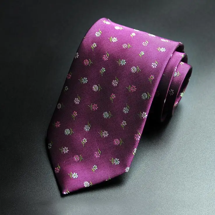 Новое поступление, галстуки с пейсли для мужчин, классические шелковые жаккардовые переплетенные свадебные галстуки на шею, деловые галстуки, 8 см, Corbatas Hombre - Цвет: 53