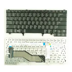 YALUZU Новая Клавиатура США для Dell PK130FN1A00 MP-10F53U46698 английский без точки Stick черный