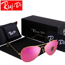 Pilot Sunglasses Men Women Glass Lenses Brand Design Aviador Sunglasses Rayed Male Female Mirror Sunglasses Frame Driving Shades