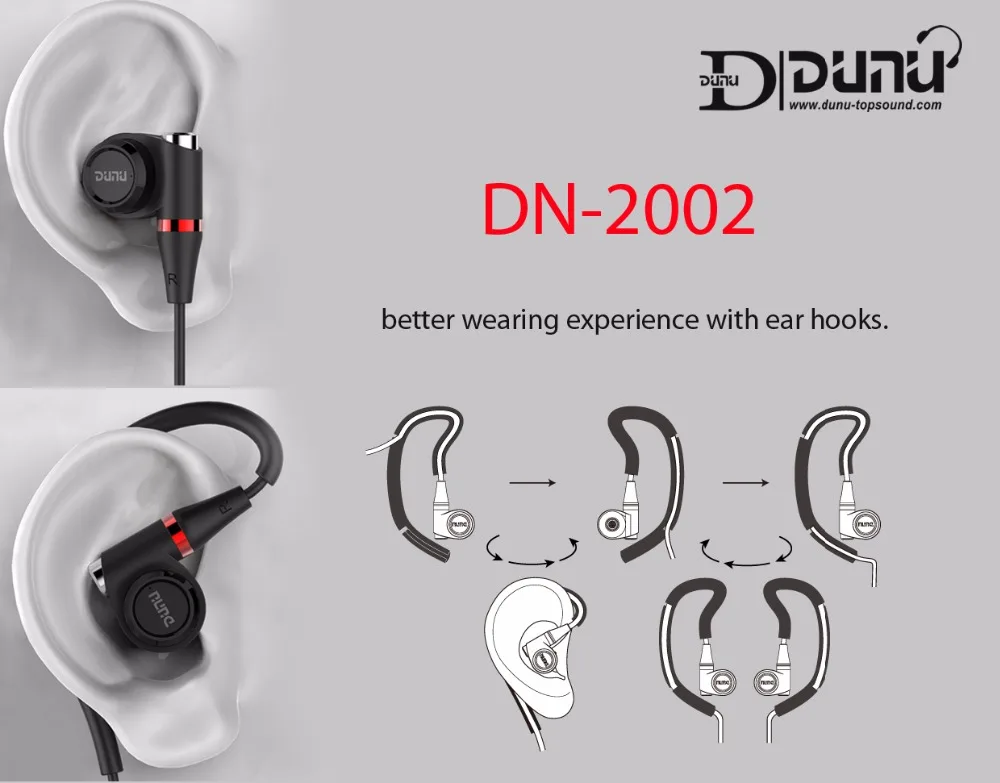 DUNU DN2002 HiFi наушники 2BA+ 2 динамические гибридные 4 драйвера IEM Наушники с разъемом MMCX DN-2002 DN 2002 TOPSOUND