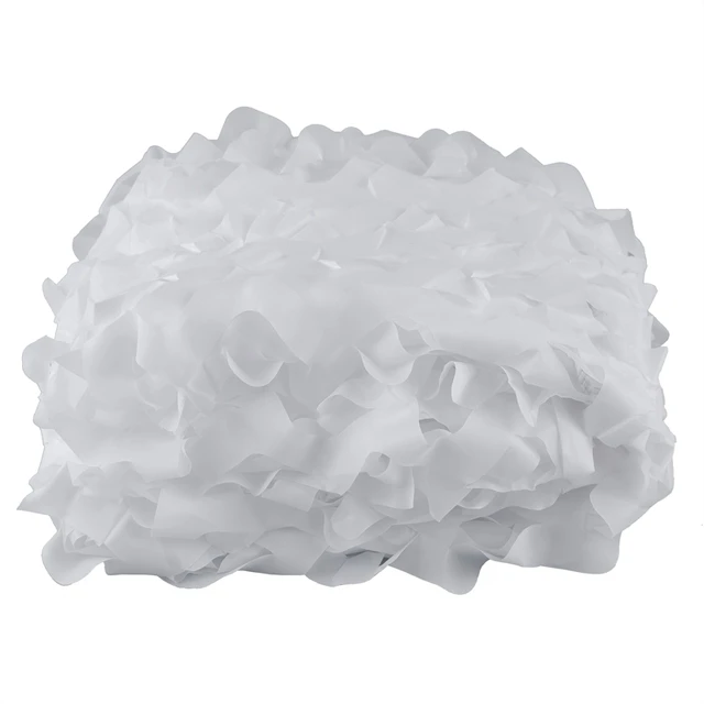 Cheap LOOGU EM 6M*6M White Camo Netting Military Army Camouflage Netting Outdoor Activities Shade Decoration Snow White camo net