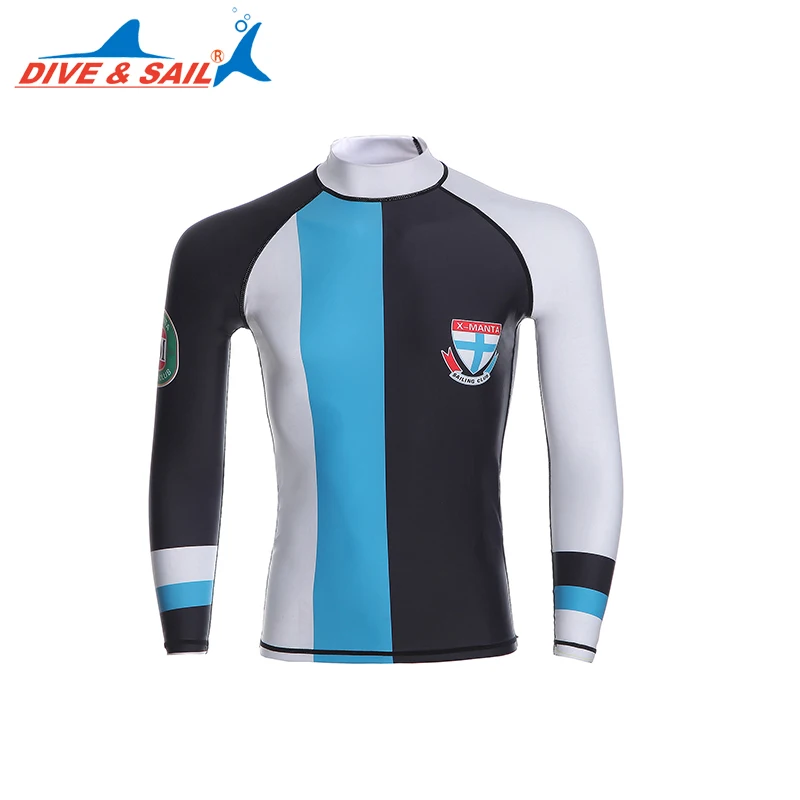 DIVE&SAIL Official Store men rash guard Surfing Diving Suits Swimwear