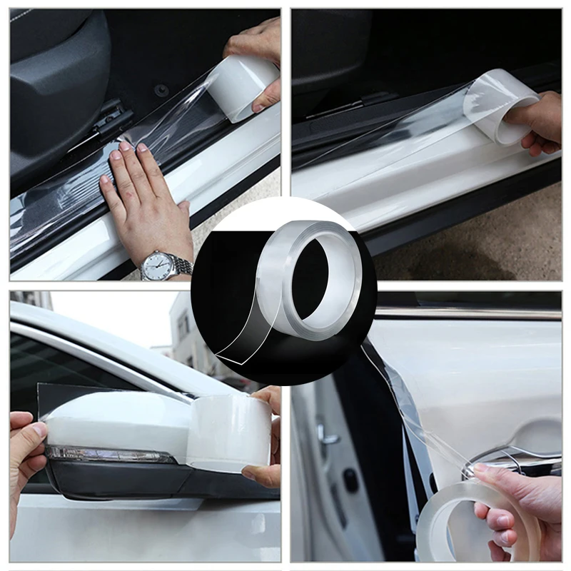 Car door edge Transparent Protector Invisible Anti collision stickers