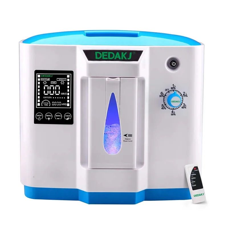 

DEDAKJ DDT-1B Air Purifier Portabl Oxygen Concentrator Machine Generator Adjustable Home AC110V/220V Not Battery Powered