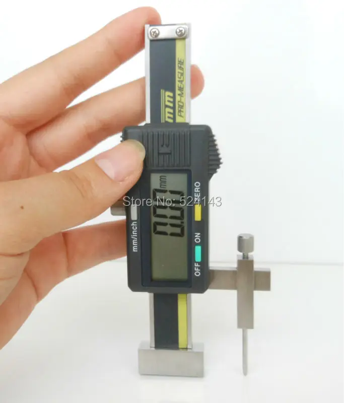 0 10mm LCD mini digital gap & step gauge micrometer special DEPTH GUAGE
