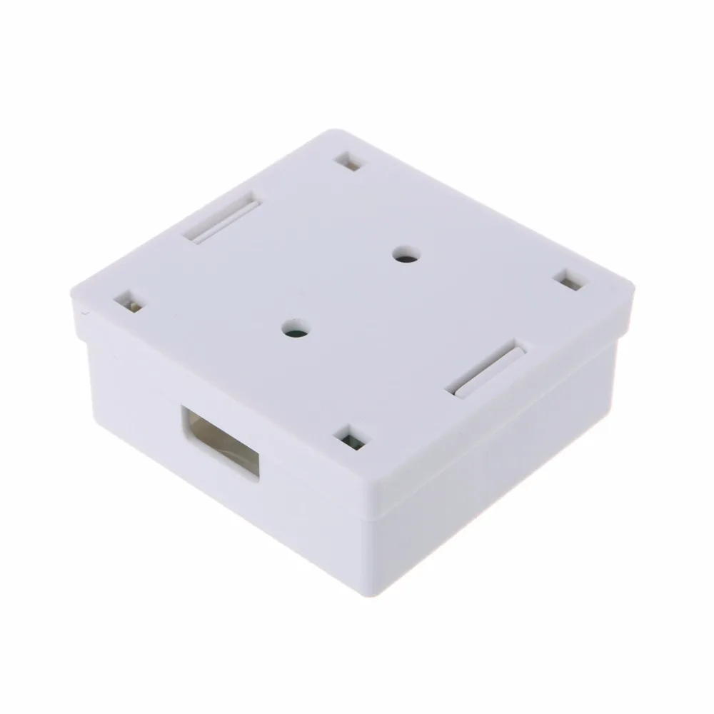RJ45 Junction Box CAT6 Cat6e 8P8C Network Connector 2-port female-female Desktop Extension Cable Box