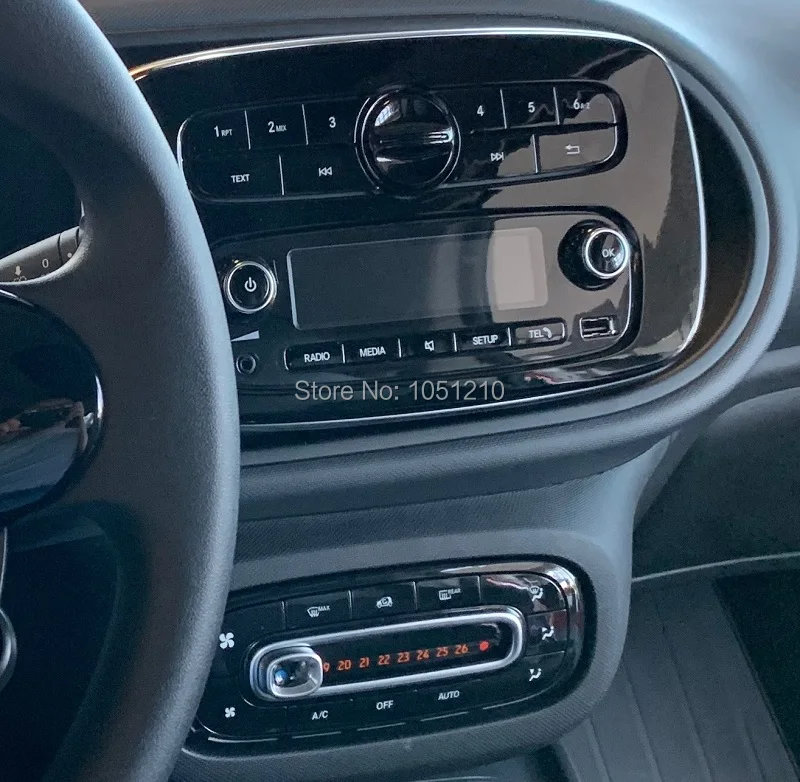 Ouchuangbo радио gps навигации рекордер для Mercedes Benz smart Fortwo- с 9 дюймов Android 9,0 системы 4 Гб+ 64 ГБ