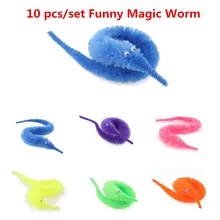 10/6/1 pcs Funny Toys Magic Trick Twisty Fuzzy Worm Kids Cartoon Animals Toys Bile Pussy Mr Fuzzy Street Dolls Blister Card