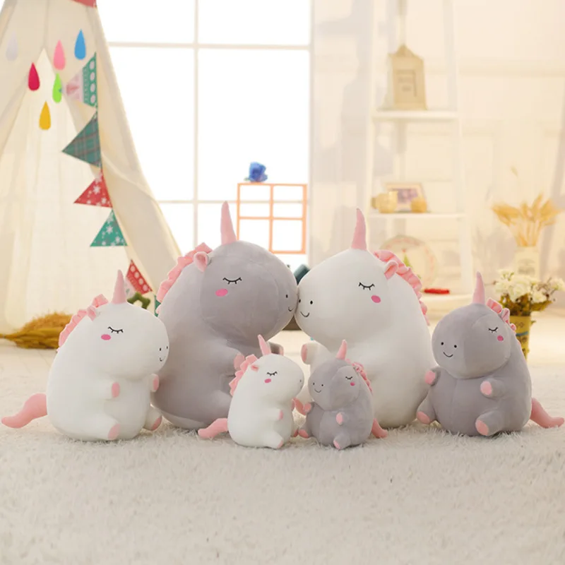 50 см милые животные плюшевая игрушка единорог Unicornio Peluche Мягкие кукла Единорог детские игрушки для детей день рождения Рождественский