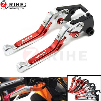 

XMAX200 XMAX250 XMAX400 Motorcycle aluminum Adjustable brake clutch levers For Yamaha XMAX125/200/250/400 handle bar accessories