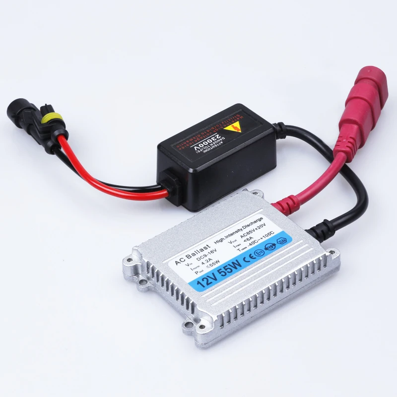 12V hid xenon ballast 55W Digital slim hid ballast block transformer
