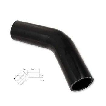 

25mm/ 1" 45 Degree Silicone Hoses Standard Elbow Hose Pipe