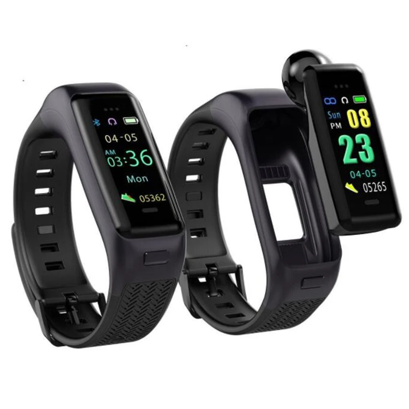 

B03 call reminder rejection heart rate sleep sedentary monitoring color screen Bluetooth headset sports smart watch bracelet