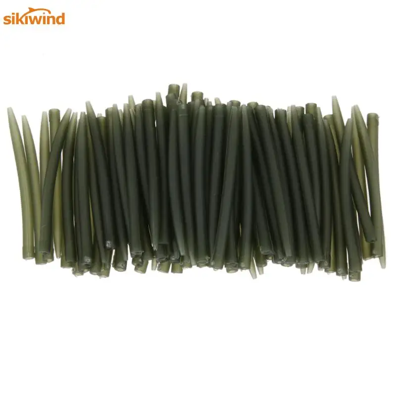 

Sikiwind 20pcs/Pack Terminal Carp Fishing Anti Tangle Sleeves Connect With Fishing Hook 53mm Carp Fishing Accessories