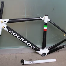 12 цветов на выбор Colnago C60 рама для дорожного велосипеда из красного углеродного волокна Рама для велосипеда+ подседельный штырь+ вилка+ зажим+ гарнитура