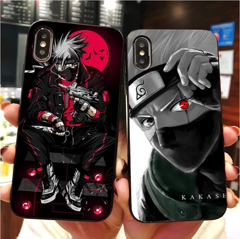 

Japanese cartoon naruto soft silicone TPU phone cover case for iPhone MAX XR XS X10 5 5S 5SE 6 6S 6 7 8Plus 11 Pro MAX