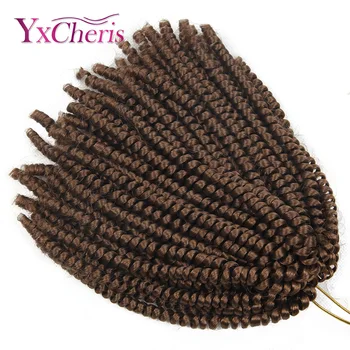 

Curly Crochet hair Braid synthetic Ombre Braiding Hair Spring Twist Crochet Braids nubian twist