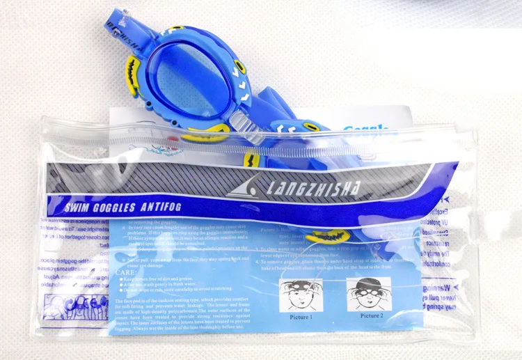 Прекрасные Мультяшные очки для плавания, Детские водонепроницаемые противотуманные очки с защитой от ультрафиолета, мягкие силиконовые очки для плавания, детские очки