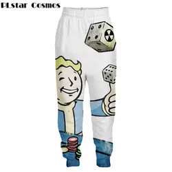 PLstar Cosmos модные для мужчин/женщин мешковатые джоггеры брюки с 3D принтом Fallout пальчиковые толстовки спортивные штаны хип-хоп брюки
