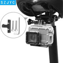 JYC Bike Cushion Clip Holder Mount for GoPro Hero 7 6 5 4 Xiaomi Yi 4K Sjcam Sj4000 M20 Eken H9 Go Pro Hero 7 6 5 Accessory JYC Bike Cushion Clip Holder Mount for GoPro Hero 7 6 5 4 Xiaomi Yi 4K Sjcam Sj4000 M20 Eken H9 Go Pro Hero 7 6 5 Accessory