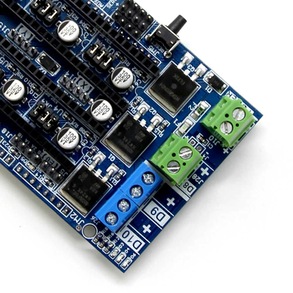 Ramps 1,6 панель управления расширения с радиатором модернизированная Ramps 1,4/1,5 Для arduino 3d принтер доска