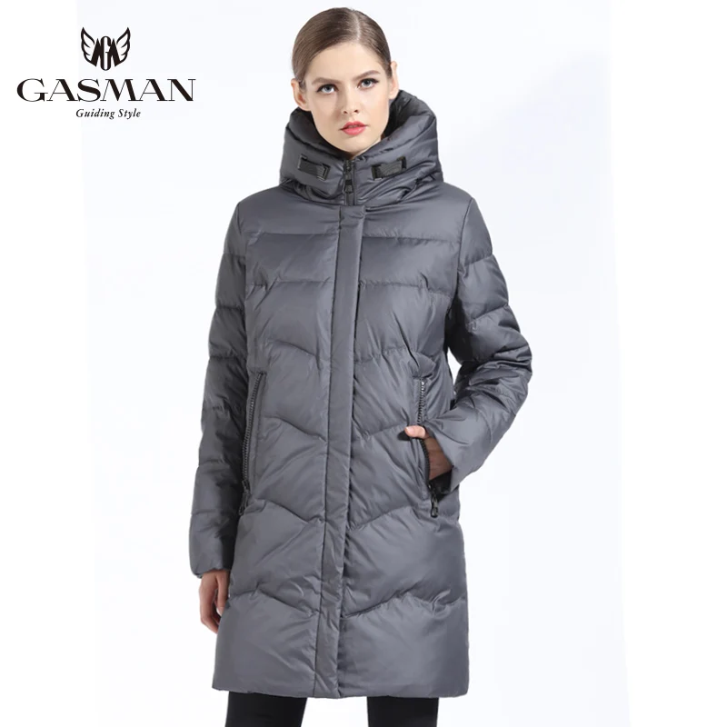 Fashion Coat Jacket Women's Hooded Warm Parkas Plus Size 7XL 6XL Parka Coat For Women Female New Winter Collection 2018 GASMAN