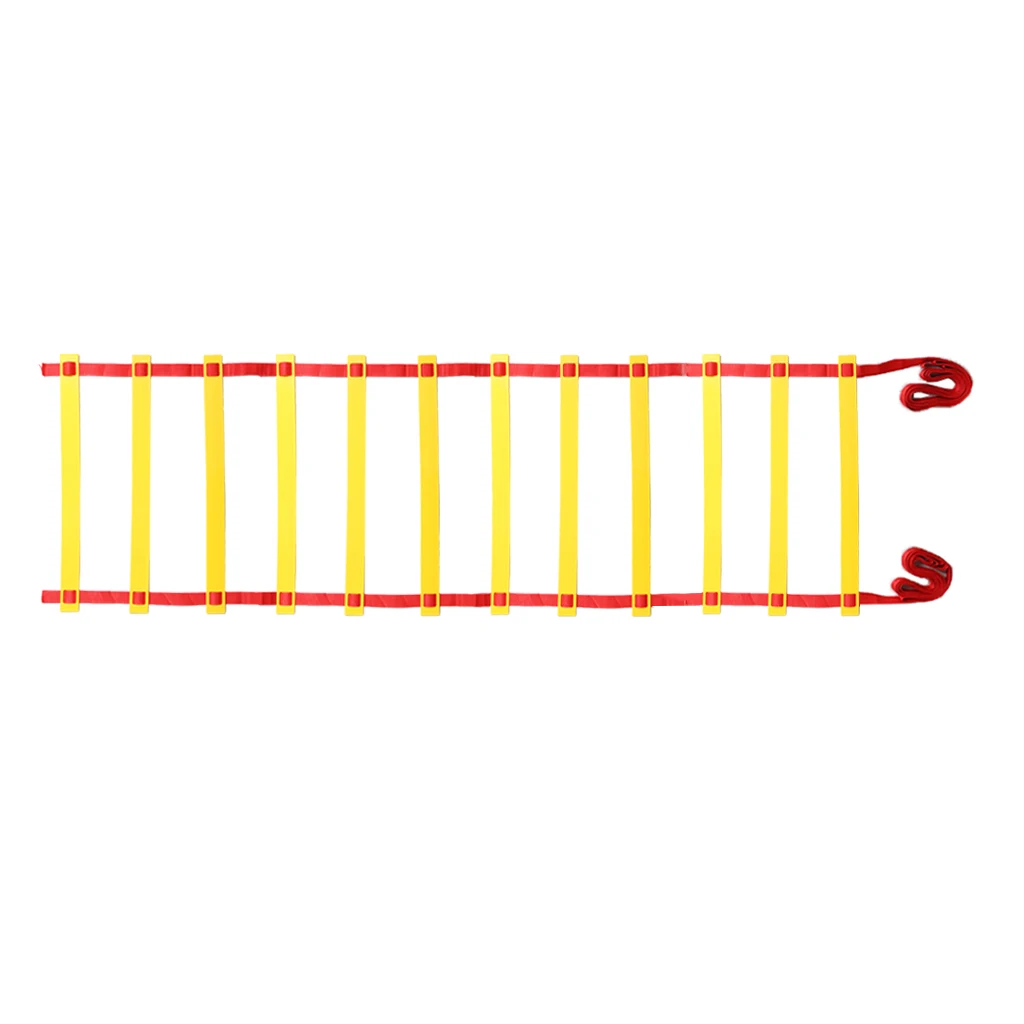 Agility Training Ladder Anti-Slip Rubber Speed Training Equipment Flat Rung for Football Running Soccer Training Aids