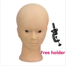 52cm Bald Manikin head With Black Table Clamp Woman Doll Head For Wig Making Hat Display Maniquin Head Wig Stand 52cm Bald Manikin head With Black Table Clamp Woman Doll Head For Wig Making Hat Display Maniquin Head Wig Stand