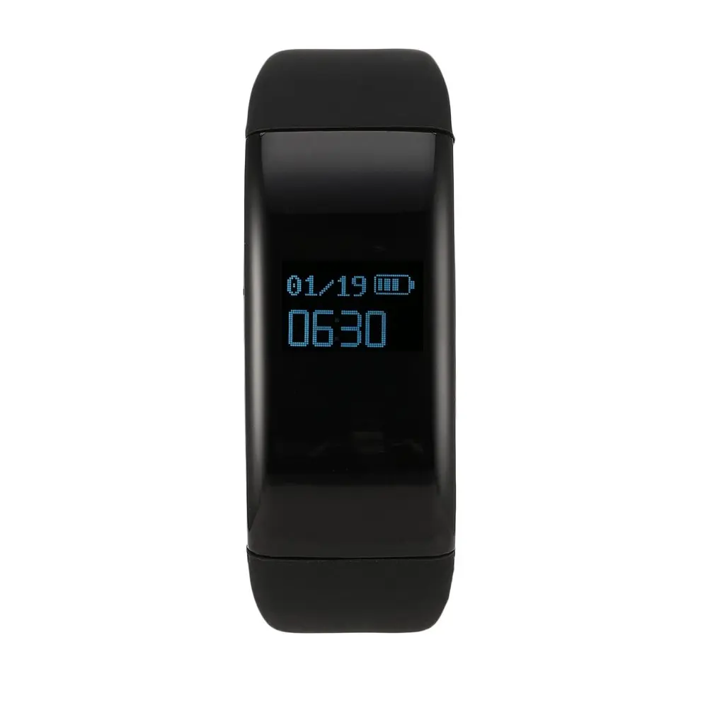 

V66 Heart Rate and Blood Pressure Smart Wristband OLED Display Smart Bracelet Calories Time Steps Distance Monitoring