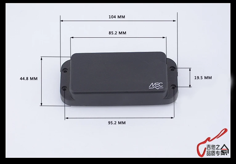 1 шт MEC(M60160 4 P) пассивный бас-пикап Сделано в Германии(#0232) сделано в германии