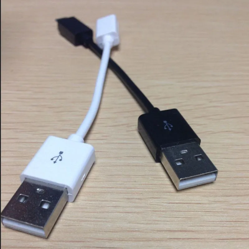 10 см Мини Micro USB порт Sycn кабель для передачи данных Шнур Полезная USB зарядная Кабельная линия ультра короткая черная белая опция