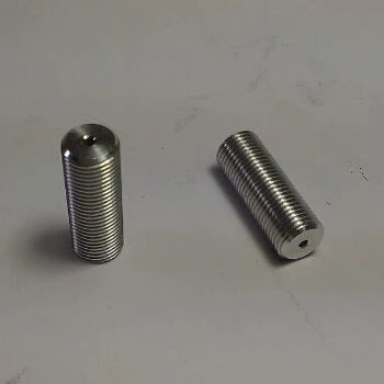 

3D printer parts Reprap DIY Budaschnozzle V1.1 threaded extension 7075 aluminum for 1.75 mm filament M10*1 free shipping